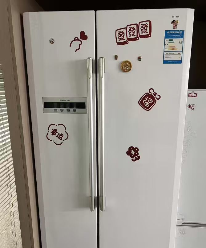 海尔对开门双开门冰箱